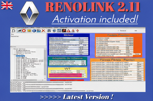Scarica Renolink 2.11 Renault & Dacia – Diagnostica, codifica ECU, airbag, IMMO